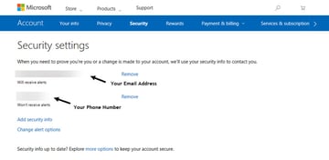 How protect outlook emails with strong passwords security settings